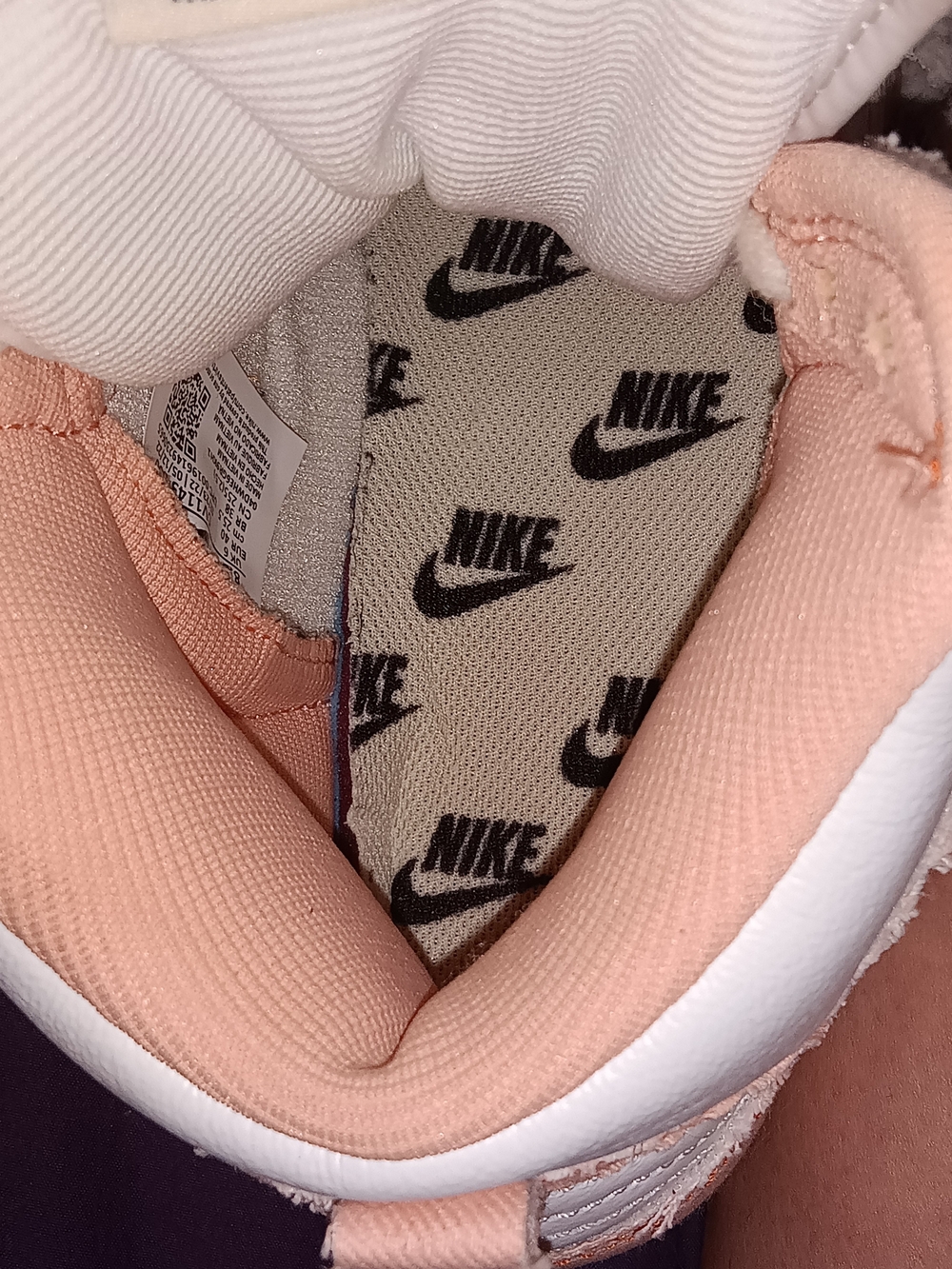 Nike Dunk High "Artic Orange" Pink Denim - Picture 4 of 5
